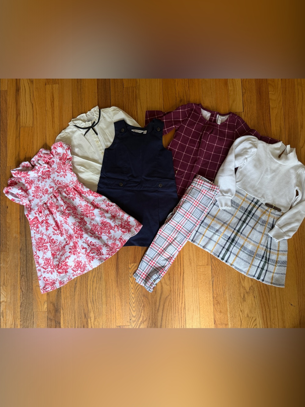 Janie and Jack Girls Sz 4 Fall & Winter Bundle | 6 pieces
